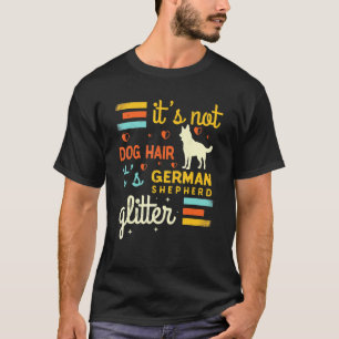 Duits herdershond haaruitval Schattige K9-hond T-shirt