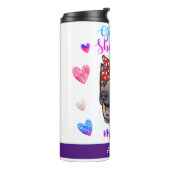 Duits Hondenliefhebber Shepherd Mam Cute Moederdag Thermosbeker (Gedraaid links)