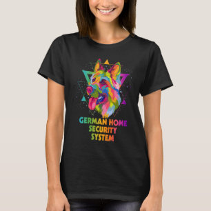 Duits Huisbeveiligingssysteem Duitse Herdershond   T-shirt