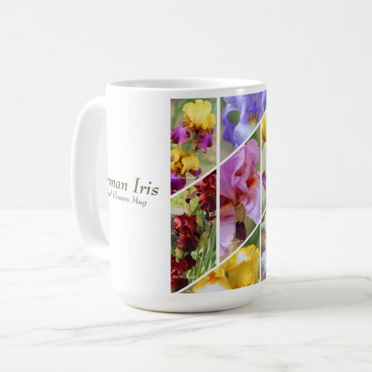 Duits Iris (Klassieke Mok) Koffiemok (Voorkant links)
