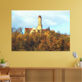 Duits kasteel - Bamberg Altenburg Canvas Afdruk (Insitu (Woonkamer))
