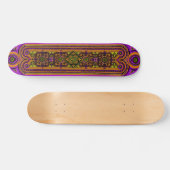 Duits Kathedraal Glas in lood Windows Graphic Persoonlijk Skateboard (Horizontaal)