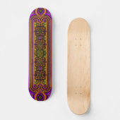 Duits Kathedraal Glas in lood Windows Graphic Persoonlijk Skateboard (Voorkant)