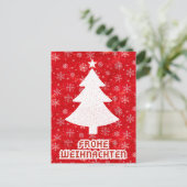 DUITS KERST BRIEFKAART (Staand voorkant)