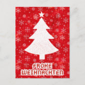 DUITS KERST BRIEFKAART (Voorkant)