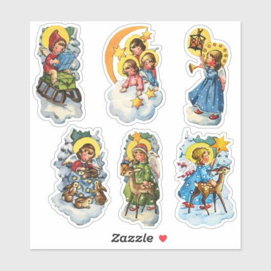  Duits Kerst Sticker (Vel)