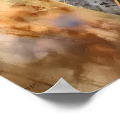 Duits kortharig pointer Dog Art Print Poster (Hoek)