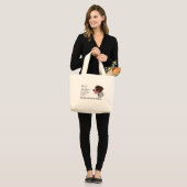 Duits kortharig pointer geschenken Tas (Voorkant (model))