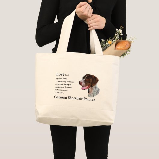 Duits kortharig pointer geschenken Tas (Voorkant (product))