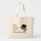 Duits kortharig pointer geschenken Tas (Voorkant)