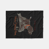 Duits kortharig Shirt. Born Hunter Fleece Deken (Voorkant (Horizontaal))