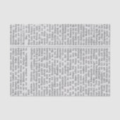 Duits krantenpapier Tissuepapier (Voorkant)