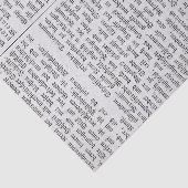  Duits krantenpapier Tissuepapier (Detail)