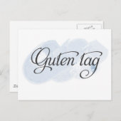 Duits - Label Guten Briefkaart (Voorkant / Achterkant)