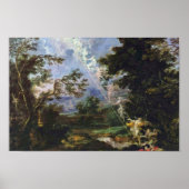 Duits " Landschap met de droom van Jacob " , " Poster (Voorkant)