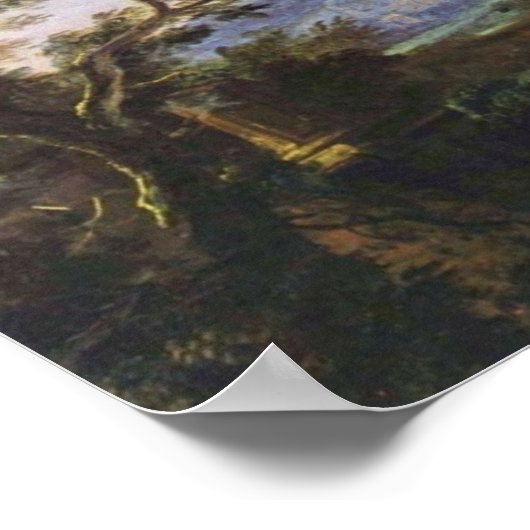 Duits " Landschap met de droom van Jacob " , " Poster (Hoek)