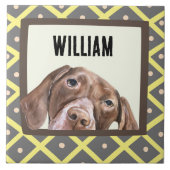 Duits lijst van de korte Gegeven van de Aangepaste Tegeltje (Voorkant)