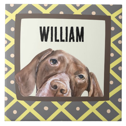 Duits lijst van de korte Gegeven van de Aangepaste Tegeltje (Voorkant)