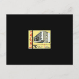 Duits modernisme ontwerp, architectuur - Dessau DD Briefkaart