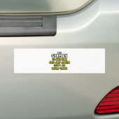 Duits...neem aan dat ik nooit ongelijk heb bumpersticker (Op auto)