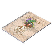 Duits Notitieboek Shorthaired Pointer Pirate (Linkerzijde)