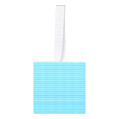 Duits Oktoberfest Blue White Bavarian Pattern Decoratie (Voorkant)