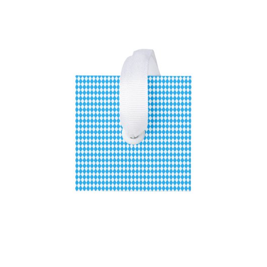 Duits Oktoberfest Blue White Bavarian Pattern Decoratie (Top (lint))