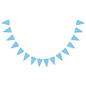 Duits Oktoberfest Blue White Bavarian Pattern Vlaggetjes (Alle)