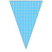 Duits Oktoberfest Blue White Bavarian Pattern Vlaggetjes (Tweede vlag)