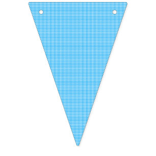 Duits Oktoberfest Blue White Bavarian Pattern Vlaggetjes