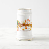 Duits Oktoberfest gepersonaliseerd bier Stein Bierpul (Center)