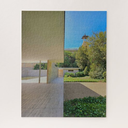 Duits Paviljoen in Barcelona Legpuzzel (Verticaal)