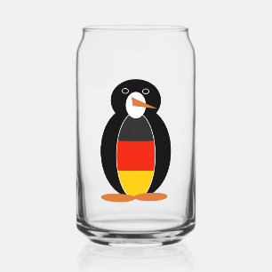 Duits Penguin - Deutsch Pinguin Blikvorm Glas