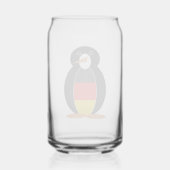 Duits Penguin - Deutsch Pinguin Blikvorm Glas (Achterkant)