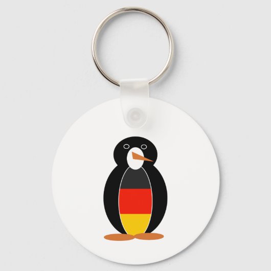Duits Penguin - Deutsch Pinguin Sleutelhanger (Voorkant)