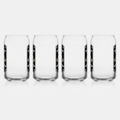 Duits Pilsner Bier en worst Blikvorm Glas (Links)