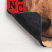Duits Pinscher Color Block Muismat (Hoek)