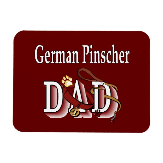 Duits Pinscher Dad Magneet (Horizontaal)