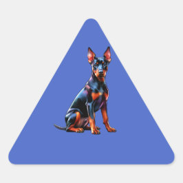 Duits Pinscher Dog Sticker