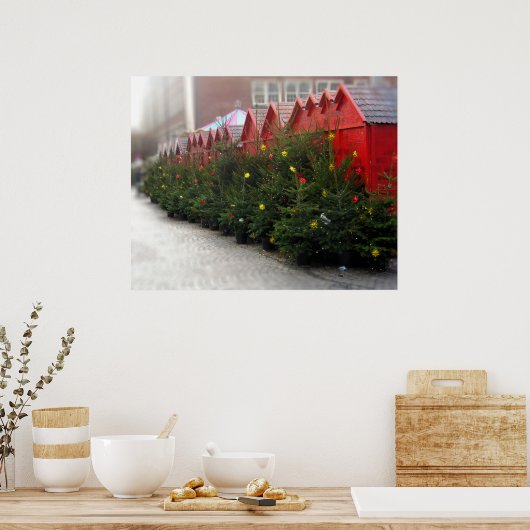 Duits Poster Christkindlmarket (Keuken)