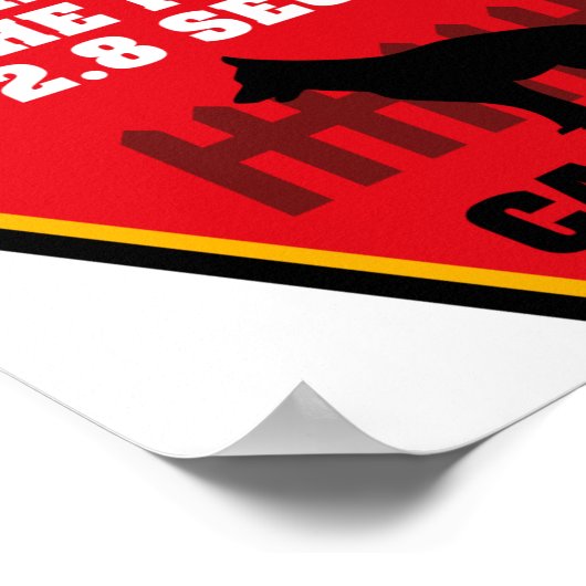 Duits Poster Shepherd (Hoek)