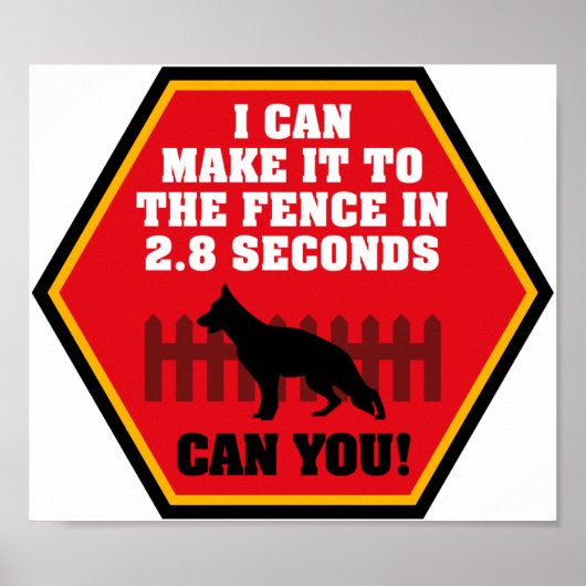 Duits Poster Shepherd (Voorkant)