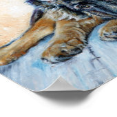 Duits Poster Shepherd (Hoek)