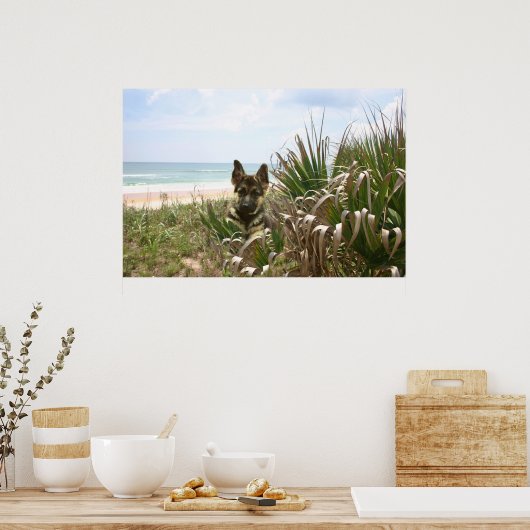 Duits Poster Shepherd (Keuken)