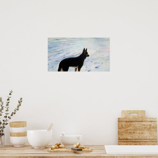 Duits Poster Shepherd (Keuken)