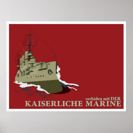 Duits Poster uit de Eerste Wereldoorlog (aangepast