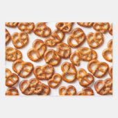 Duits Pretzels Patroon Inpakpapier Vel (Voorkant 2)