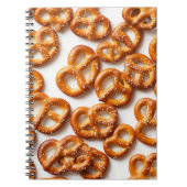 Duits Pretzels Patroon Notitieboek (Voorkant)