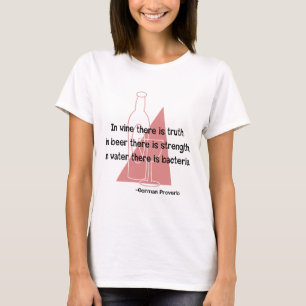 Duits Proverb - retro T-shirt