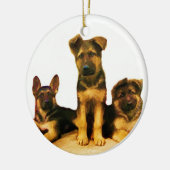 Duits puppy ornament (Links)